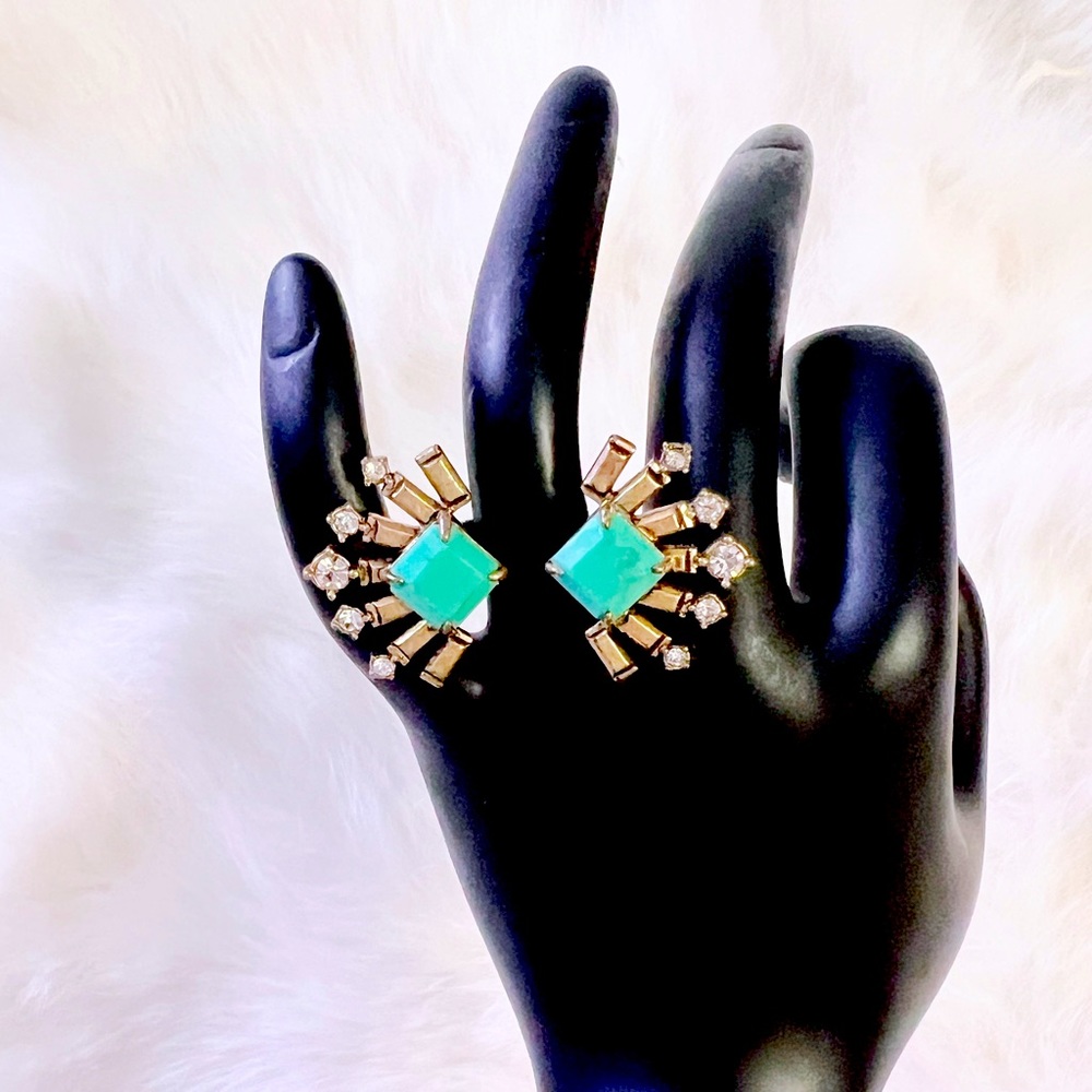 COPY - Minor Flaws | Stella & Dot Veda Cocktail 💍 Ring Retired | Size Adjustable